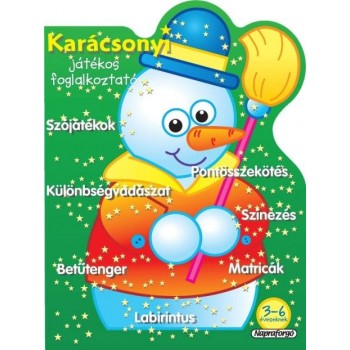 KARÁCSONYI JÁTÉKOS FOGLALKOZTATÓ - ZÖLD (2014)