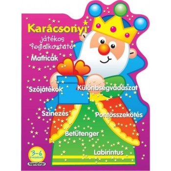 KARÁCSONYI JÁTÉKOS FOGLALKOZTATÓ - LILA (2014)