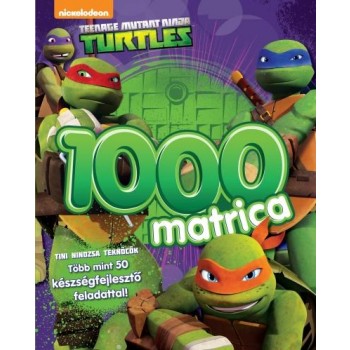 TINI NINDZSA TEKNŐCÖK - 1000 MATRICA - FOGLALKOZTATÓ (2014)