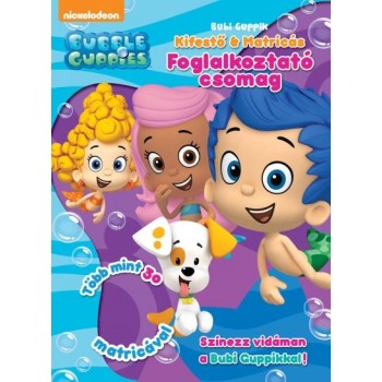BUBI GUPPIK - KIFESTŐ & MATRICÁS FOGL. CSOMAG SZÍNES CERUZÁKKAL (2014)