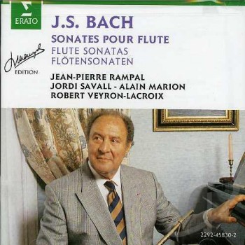J.S. BACH SONATES POUR FLUTE - CD - (1992)