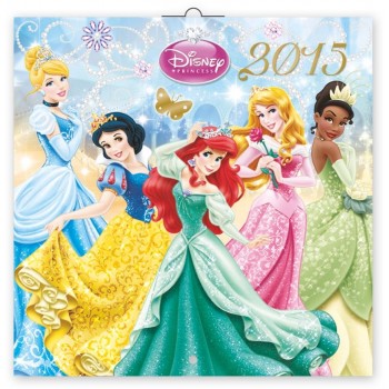 NAPTÁR PG W. DISNEY PRINCESS 2015 30*30