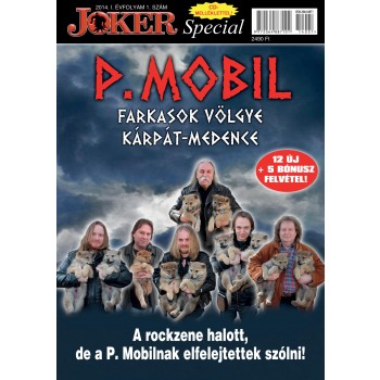 P.MOBIL - FARKASOK VÖLGYE - JOKER MAGAZIN + CD!! (2014)