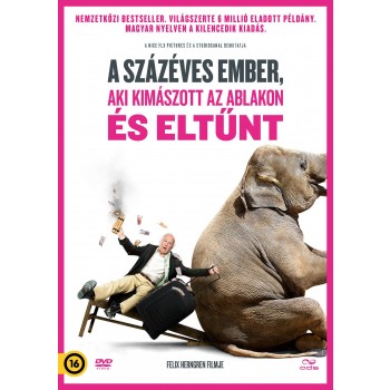 A SZÁZÉVES EMBER, AKI KIMÁSZOTT AZ ABLAKON ÉS ELTŰNT - DVD - (2014)