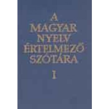 A MAGYAR NYELV ÉRTELMEZŐ SZÓTÁRA V. (MO-S) (1987)