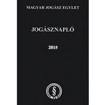 JOGÁSZNAPLÓ 2015 + ZSEBNAPLÓ 2015 (2014)