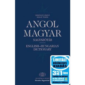 ANGOL-MAGYAR NAGYSZÓTÁR + NET+ANDROID ALK. (3AZ1-BEN LIMITÁLT) (2014)