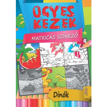 DÍNÓK - ÜGYES KEZEK MATRICÁS SZÍNEZŐ (2014)