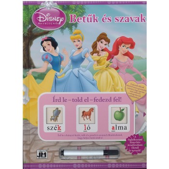 BETŰK ÉS SZAVAK - ÍRD LE-TOLD EL-FEDEZD FEL! - DISNEY HERCEGNŐK (2015)
