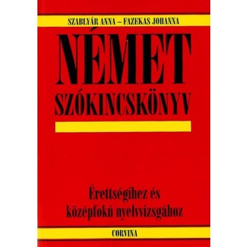 NÉMET SZÓKINCSKÖNYV