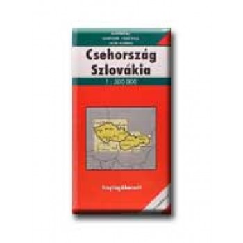 CSEHORSZÁG - SZLOVÁKIA TÉRKÉP - KEMÉNYBORITÓS -
