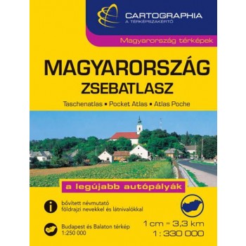 MAGYARORSZÁG ZSEBATLASZ - 1:330.000 - 2015
