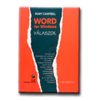 WORD FOR WINDOWS VÁLASZOK