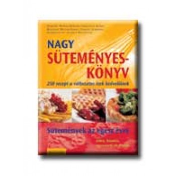 NAGY SÜTEMÉNYESKÖNYV - 250 RECEPT A VÁLTOZATOS IZEK KEDVELŐINEK -