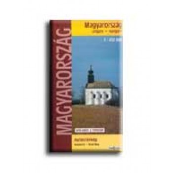 MAGYARORSZÁG AUTÓSTÉRKÉPE - KEMÉNYBORITÓS - 1:450.000 -